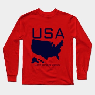 USA United States Of America Long Sleeve T-Shirt